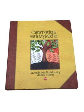 Conversations With My Mother Keepsake Journal Lifetime Stories Hardcover Book